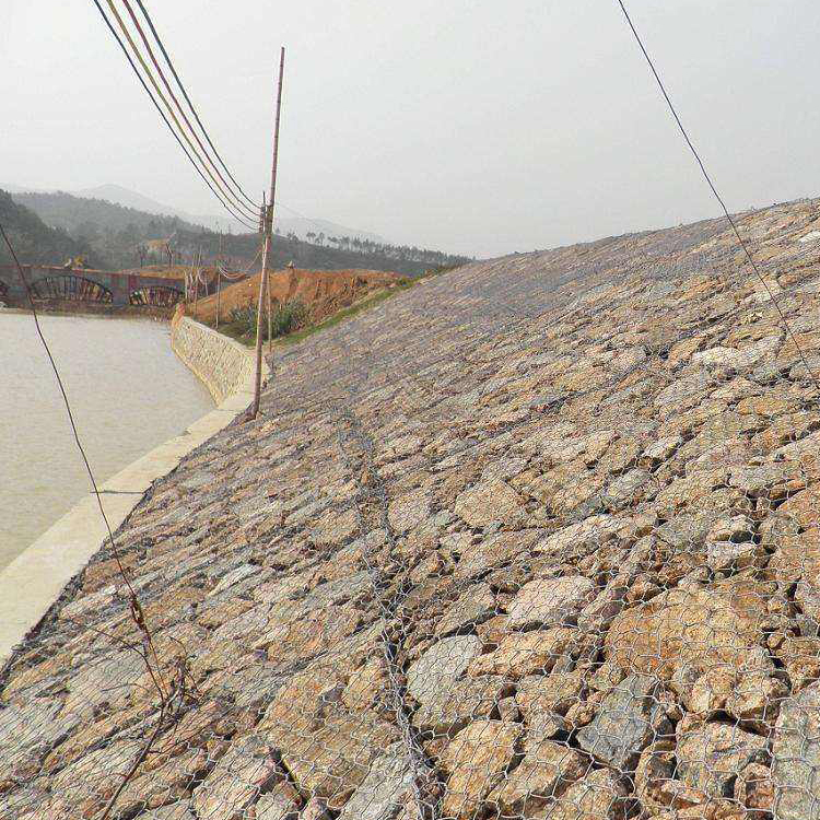 石籠網穩定性和整理功能的體現