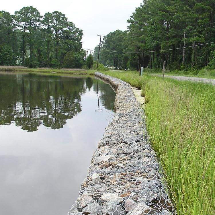 石籠網防護工程抗沖擊性的優勢特點